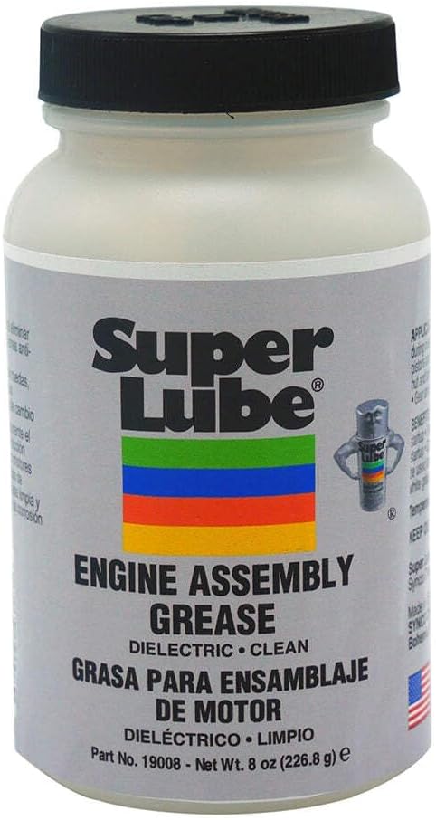 Super Lube 19008 Engine Assembly Grease, 8 oz Brush Bottle