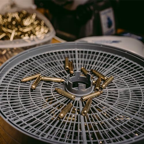 FRANKFORD ARSENAL Platinum Series Brass Dryer with Top Mounted Fan, 2000 Piece Capacity, 5 Tray