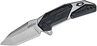 Kershaw Jetpack Folding Pocket Knife, SpeedSafe Opening, 2.75 inch Silver Blade with Black Handle, Pocketclip