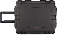 NANUK Wheeled Series 955 Lightweight NK-7 Resin Waterproof Hard Case with Foam Insert, Black
