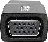 Tripp Lite HDMI to VGA Adapter Converter with 3.5mm Audio, Compact M/F 1080p @60Hz 1920 x 1200 (P131-000-A)