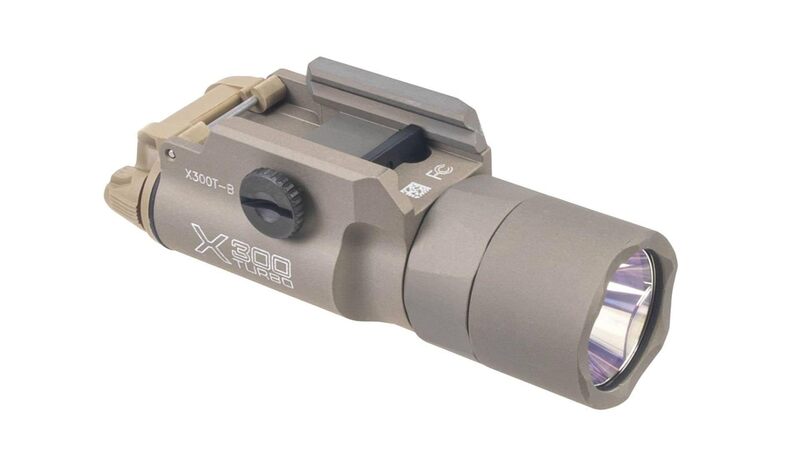 SureFire X300T Turbo High-Candela LED Handgun WeaponLight T-Slot Mount