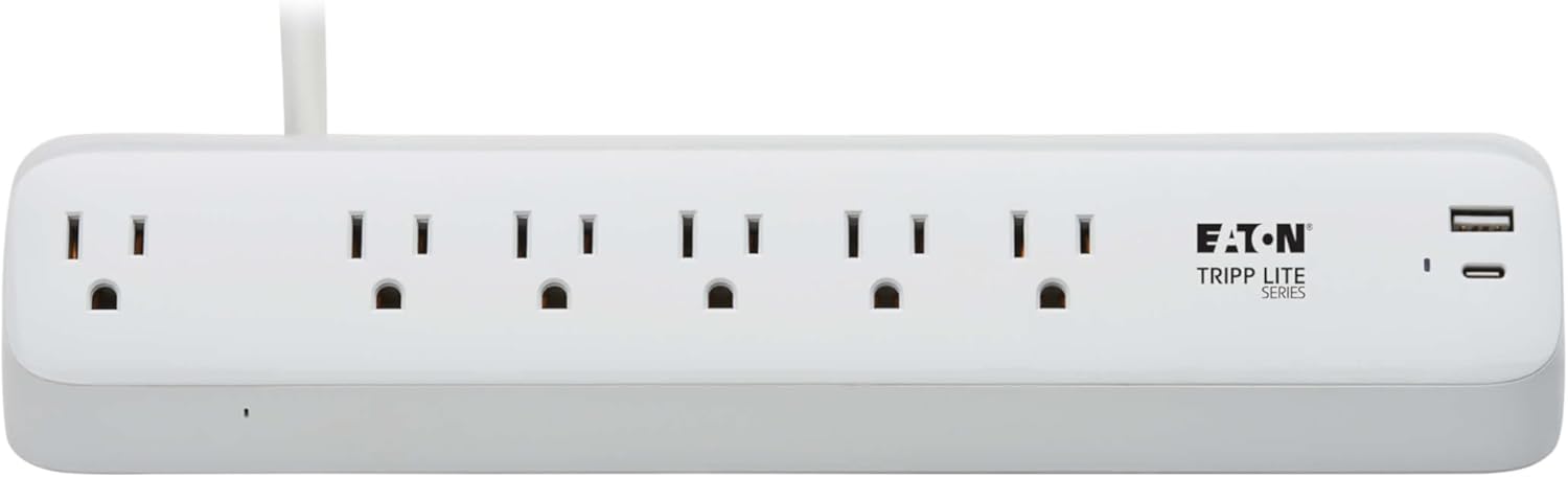 Eaton Tripp Lite Series Desk Clamp Power Strip Surge Protector