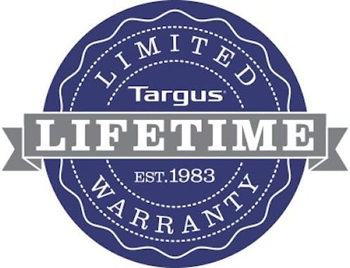 Targus Neoprene Slipcase Sleeve with Shoulder Strap for 17-Inch Laptops, Black with Blue Accents (CVR217)