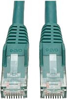 Tripp Lite Cat6 Gigabit Snagless Molded Patch Cable (RJ45 M/M) - Green, 25-ft.(N201-025-GN)
