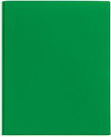 Office Depot® Brand 2-Pocket School-Grade Poly Folders With Prongs, 8-1/2" x 11", Assorted Colors, Pack Of 48