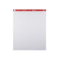 Office Depot® Brand Easel Pads, 27" x 34", Ruled, 50 Sheets, 30% Recycled, White, Pack Of 2