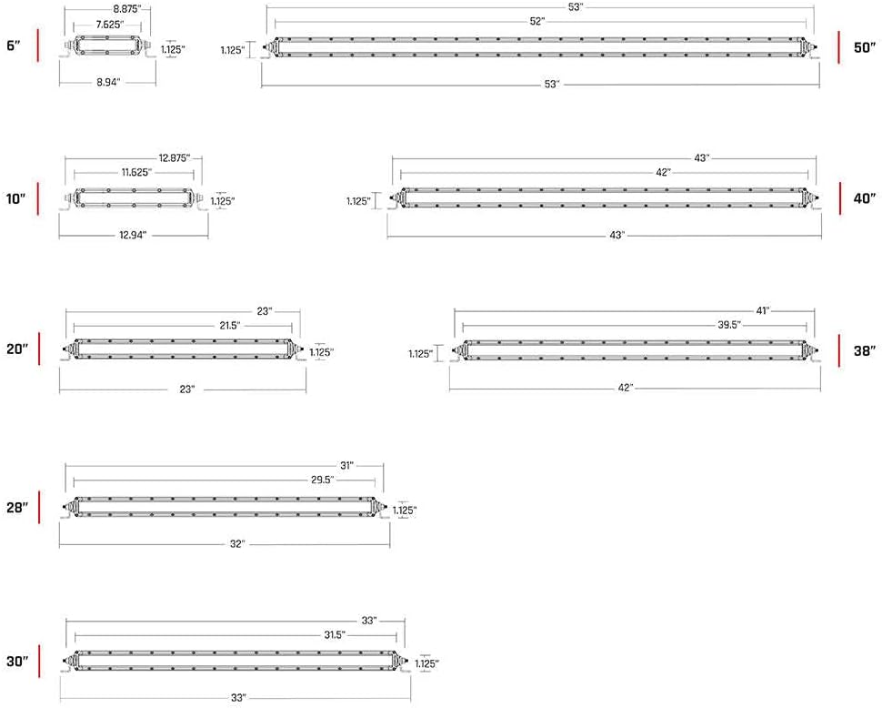 RIGID Industries SR-Series PRO - 50" Spot/Flood Combo - White