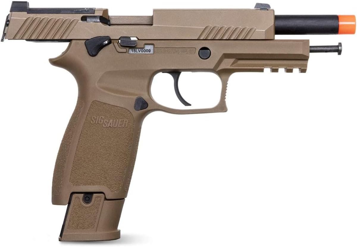 Sig Sauer Proforce 6mm BB Caliber Metal Slide Construction with Full Blow-Back Action 21rd M17 Airsoft Pistol