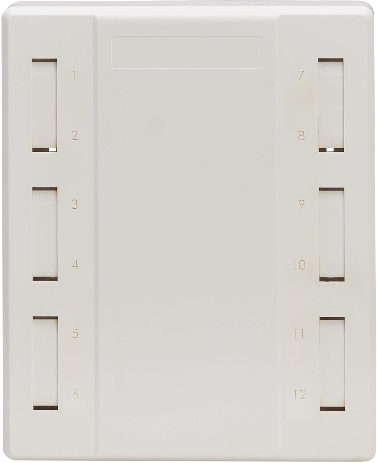 Tripp Lite 12-Port Surface-Mount Box for Keystone Jacks, Additional Breakout Pieces for Wide Compatibility