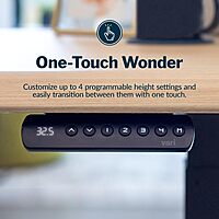 VARI ComfortEdge Electric Standing Desk – Adjustable Sit-Stand