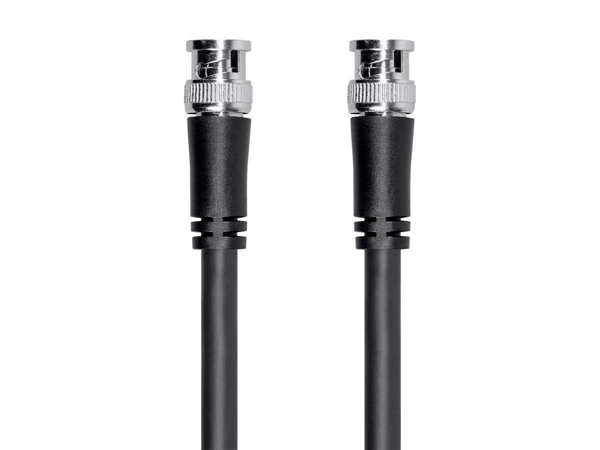 Monoprice Viper Series HD-SDI RG6 BNC Cable - Dual Copper and Aluminum Shielding, 75-ohm Impedance, 18AWG, 3 Feet, Black