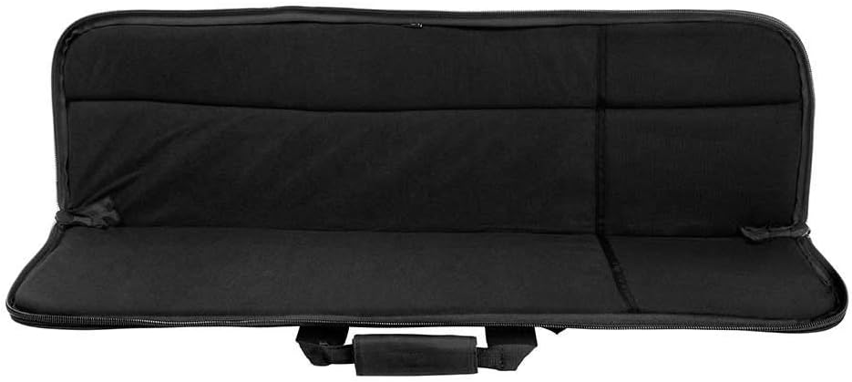 NCSTAR Rifle/Shotgun Case, PVC/Nylon with High-Density Foam, Carry Handle & Shoulder Strap