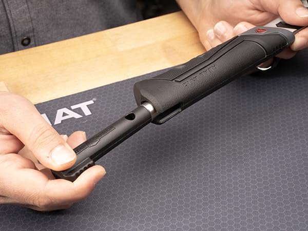 Real Avid Armorer's Master Hammer - 20 Ounce 9-1/2" Hammer with Changing Heads Including Soft Blow, Steel