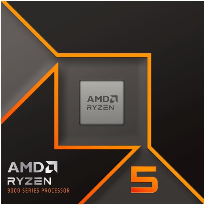 AMD Ryzen™ 5 9600X 6-Core, 12-Thread Unlocked Desktop Processor