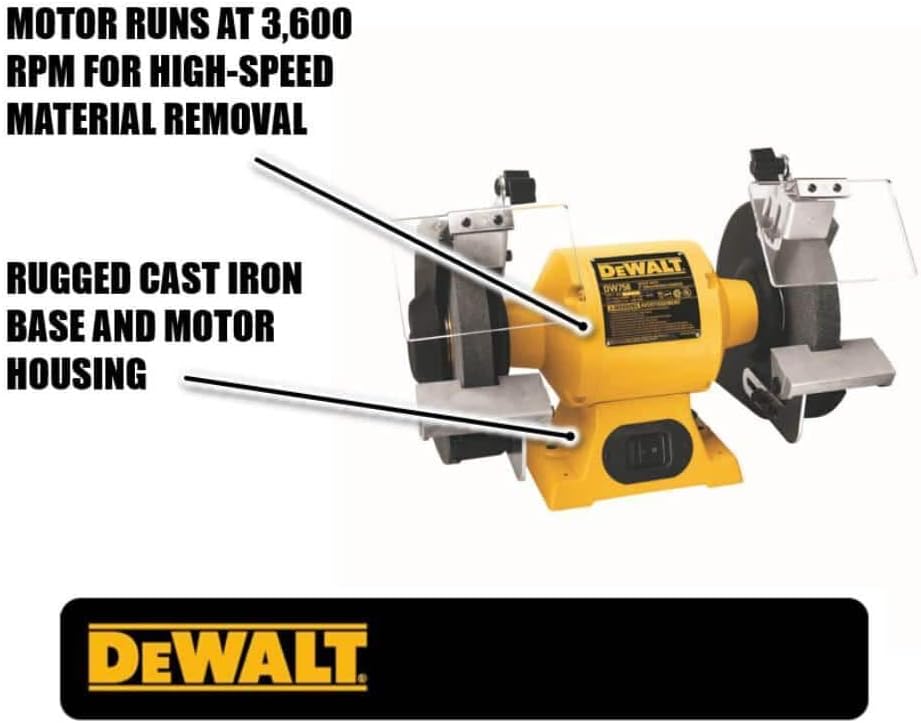 DEWALT DW758 8-Inch Bench Grinder