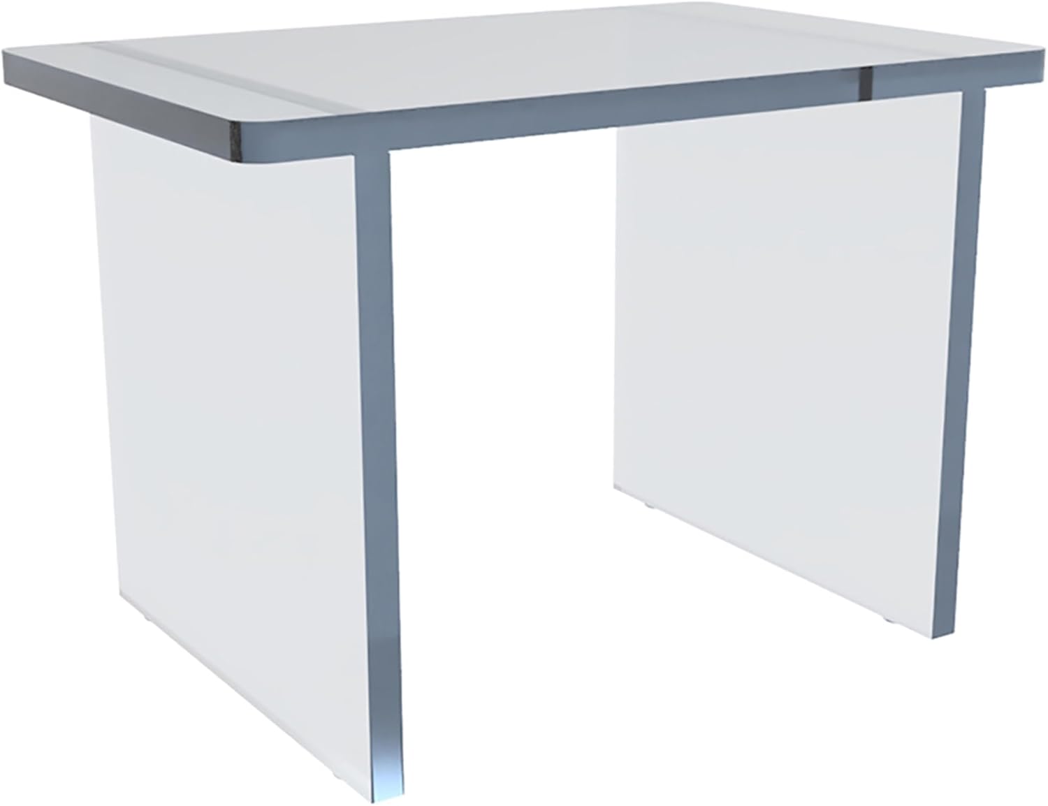 Azar Displays Deluxe Acrylic Monitor Riser Display, Clear