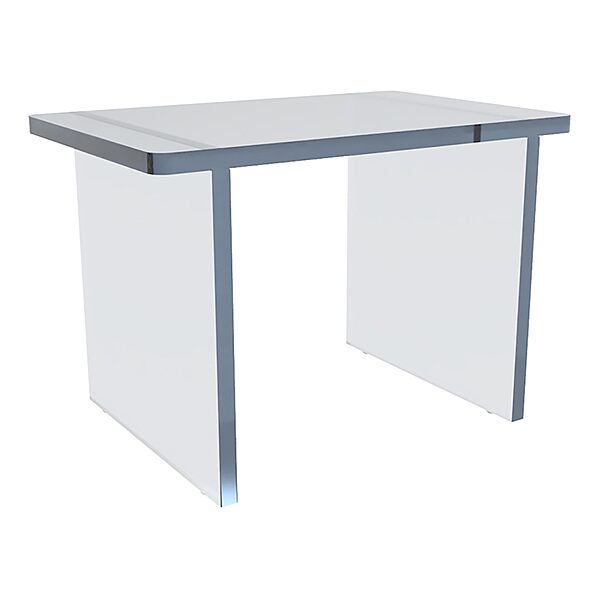 Azar Displays Deluxe Acrylic Monitor Riser Display, Clear