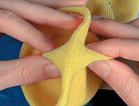 MCR Safety 9378 Kevlar Regular Weight 36 Gauge Plain Sleeve, Yellow, 18-Inch