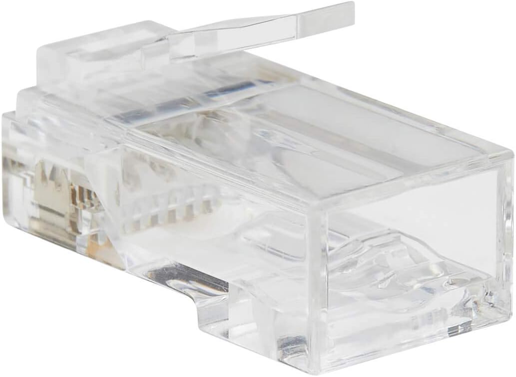 Tripp Lite Cat6 RJ45 Pass-Through UTP Modular Plugs