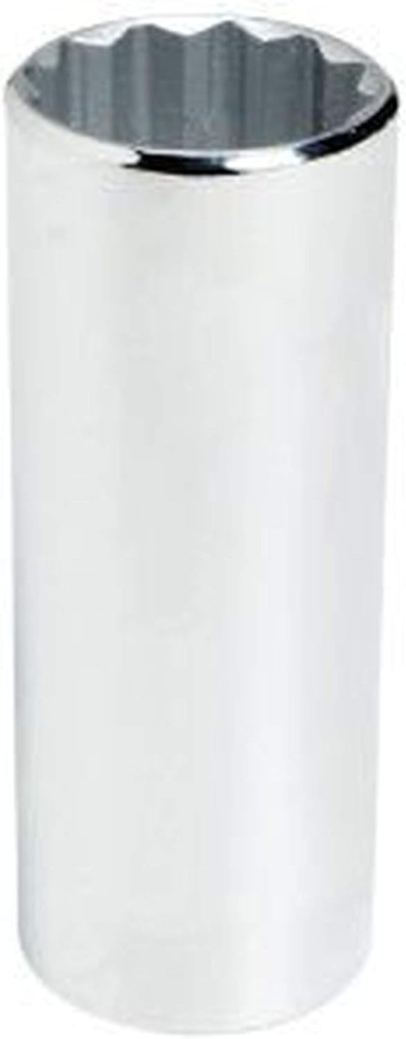 Stanley Proto J5340 1/2" Drive Deep Socket, 1-1/4", 12 Point