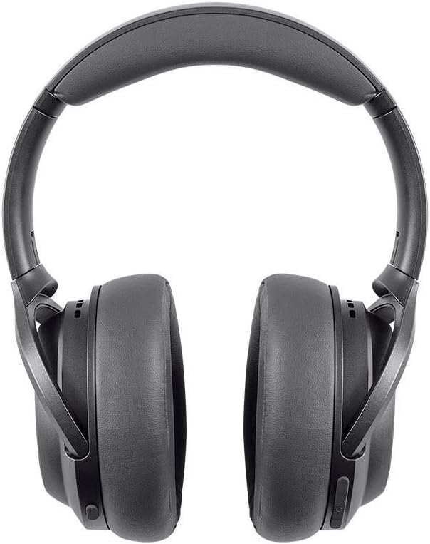 Monoprice BT-600ANC Over Ear Headphones - Bluetooth 5, Active Noise Cancelling (ANC) Qualcomm aptX HD Audio, AAC