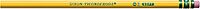 Ticonderoga Wood-Cased Pencils, Unsharpened, 2 HB Soft, Yellow, 12 Count