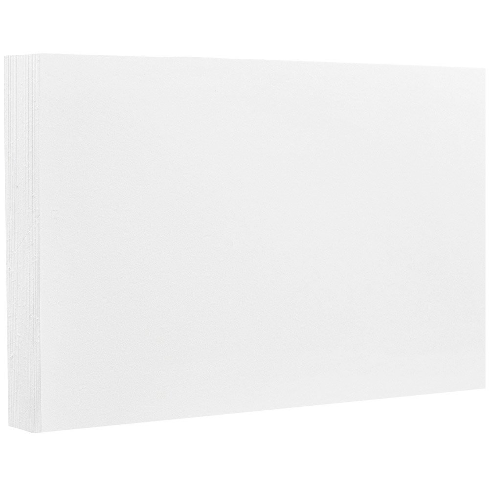 JAM PAPER Blank Flat Note Cards