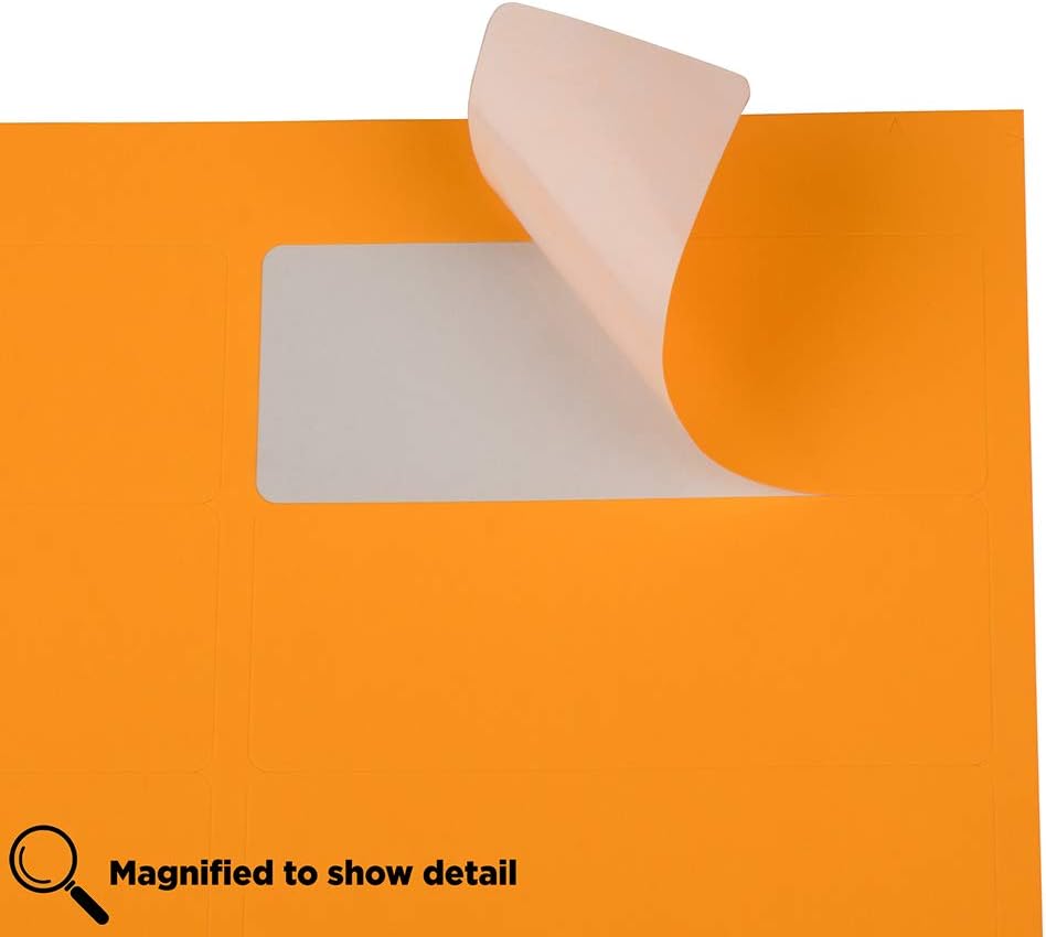 JAM PAPER Mailing Address Labels - Self-Adhesive Rectangular