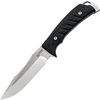 SOG Pillar Fixed Blade Knife- Full Tang 5 Inch S35VN Steel Blade Survival Knife, w/ Linen Micarta Handle and Kydex Sheath