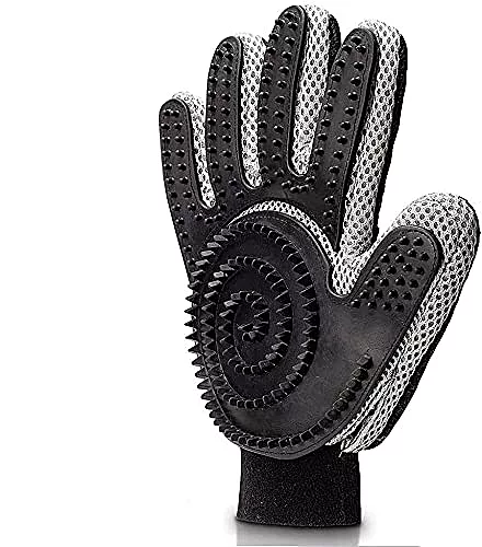 Dual-Hand Pet Grooming Glove – Right & Left Hand Deshedding Mitt
