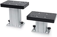 Cannon Aluminum Fixed Base Downrigger Pedestal - 6"