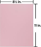 JAM Paper Matte Colored Letter Printer Paper