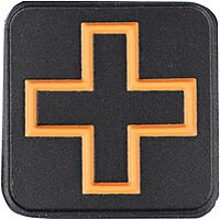 ELEVEN 10 PVC Medic Cross Patch with Hook Backing