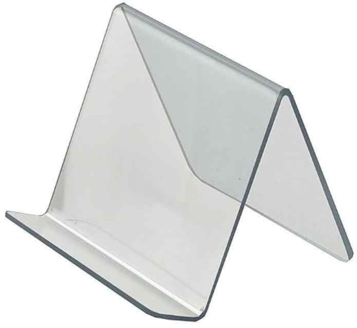 Azar Displays Acrylic Easel Displays, Clear, 10-Pack