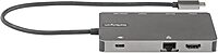 StarTech.com USB C Multiport Adapter - HDMI 4K 30Hz or VGA Travel Dock - 5Gbps USB 3.0 Hub (USB A / USB C Ports) - 100W Power Delivery - SD/Micro SD - GbE - 30cm Cable - USB C Mini Dock (DKT30CHVSDPD)