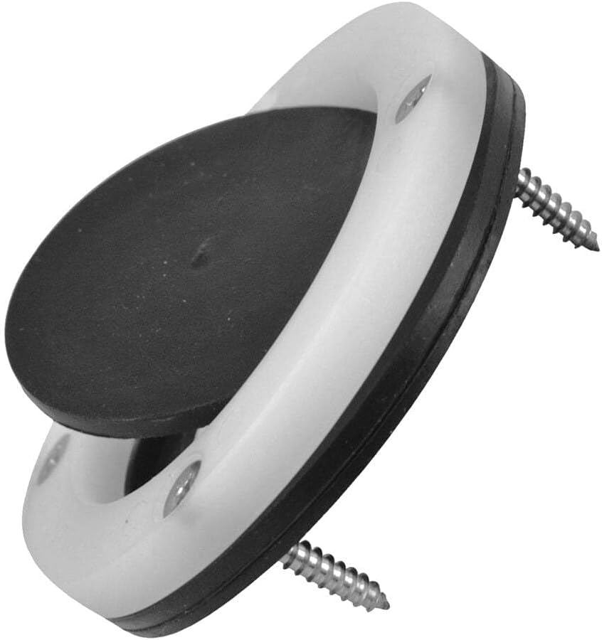 Attwood 3876-3 Boat Self-Bailing Cockpit Mounted Scupper Valve Kit One Size