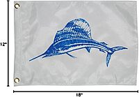 Taylor Made Fisherman's Catch 12" x 18" Nylon Boat Flag