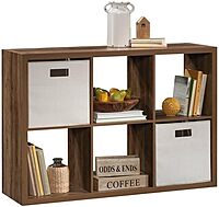 Sauder Select 44inH 6-Cube Organizer Storage Bookcase