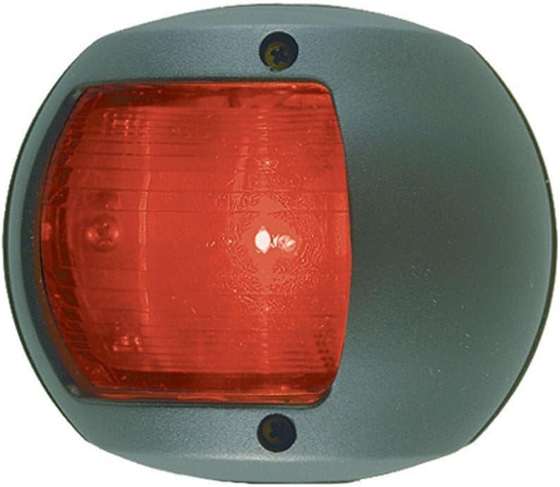 Perko LED Side Light - Red - 12V - Black Plastic Housing