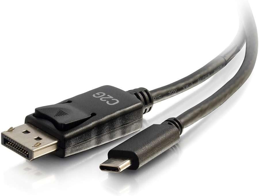 1ft (0.3m) USB-C to DisplayPort™ Adapter Cable 4K 30Hz - Black