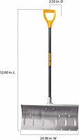 True Temper 1640000 Aluminum Show Pusher with D-Grip Hardwood Handle
