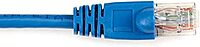 Black Box Network Services CAT6 Molded Boot Patch Cable Blue 10FT CAT6PC-010-BL