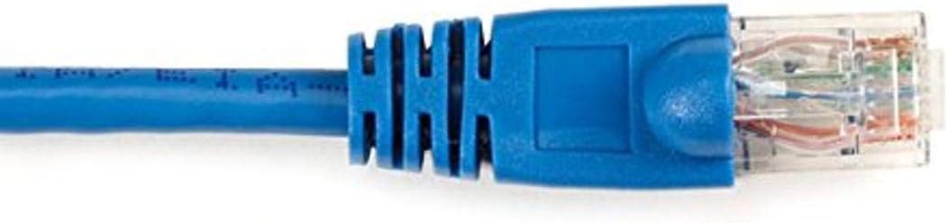 Black Box Network Services CAT6 Molded Boot Patch Cable Blue 10FT CAT6PC-010-BL