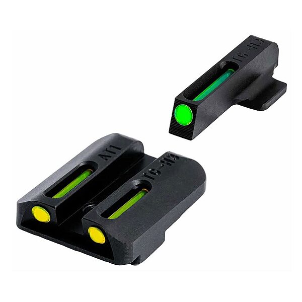TRUGLO TFO Tritium & Fiber-Optic Handgun Sight, Snag-Resistant