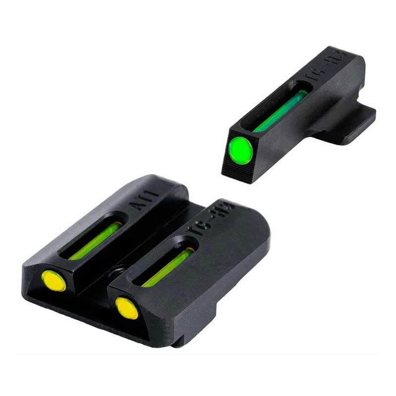 TRUGLO TFO Tritium & Fiber-Optic Handgun Sight, Snag-Resistant