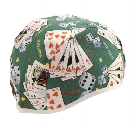 Comeaux Caps 118-8000SS-M Skull Cap Stars & Stripes - Medium