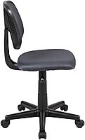 Flash Furniture Flash Fundamentals Mesh Mid-Back Swivel Task Office Chair with Pivot Back