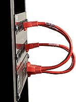 Black Box 6IN Black CAT6 550MHz Snagless UTP Patch Cable (RJ45 M/M)