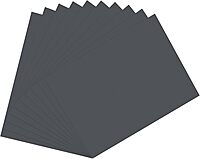 Office Depot® Brand Construction Paper, 9" x 12", 100% Recycled, Black, Pack Of 300 Sheets